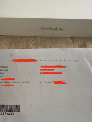 MacBook Air Plata 13’ Modelo A1466