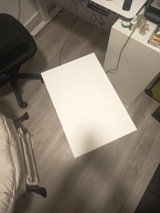 Mueble auxiliar blanco