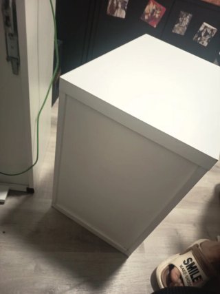 Mueble auxiliar blanco