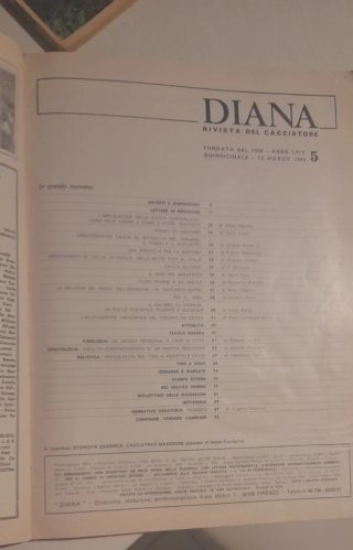 3 riviste Diana del 1969