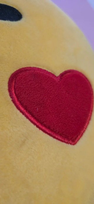 Cojín Emoji Beso Corazón