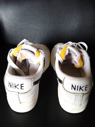 Nike Blazer low platform White/black N40 poco uso