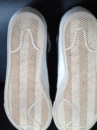 Nike Blazer low platform White/black N40 poco uso