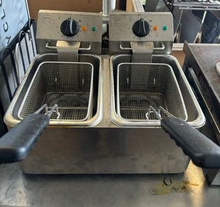 Freidora Sobremesa Doble 220W