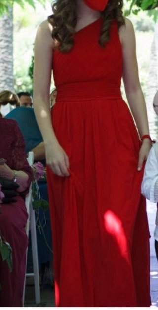 Vestido de fiesta rojo