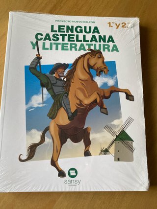 Libro de lengua castellana y literatura 1 y 2