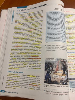 Hispania, historia de España 2 bachillerato