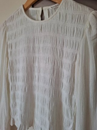 Blusa Stradivarius Blanca