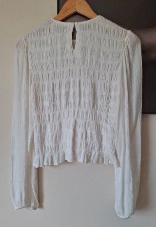 Blusa Stradivarius Blanca