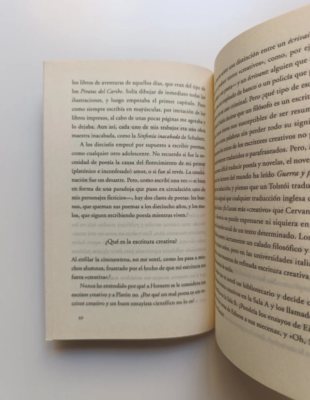 Confesiones de un joven novelista.