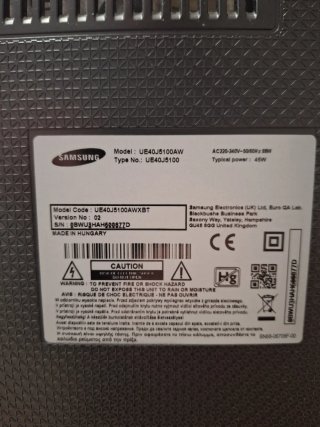 Televisión Samsung UE40J5100AW 40"