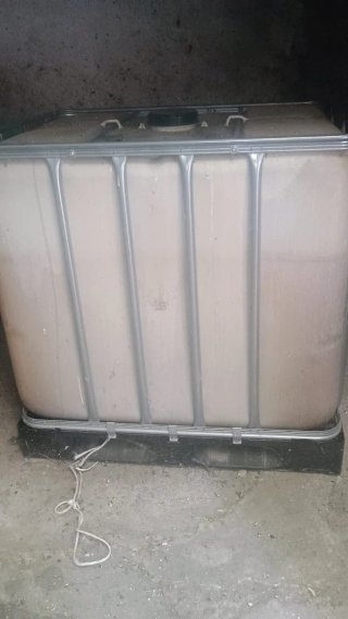 Depósito agua/gasoil 1000L IBC nuevo