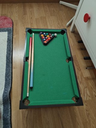 Mesa de billar de sobremesa