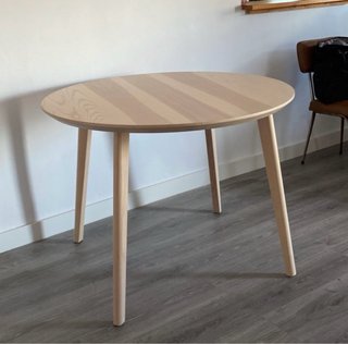 Mesa redonda madera IKEA Lisabo.