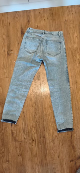Pantalón vaquero chico patchwork