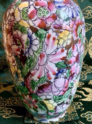 JARRÓN DE PORCELANA CHINA MILFLORES