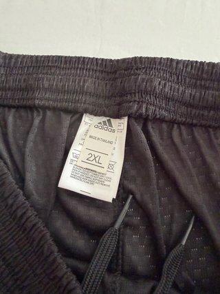 Pantalón deportivo Adidas negro y azul