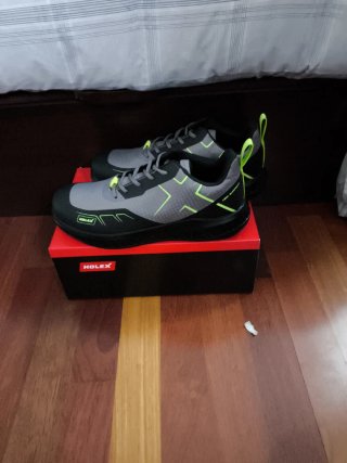 Zapatos de seguridad Holex negros y grises