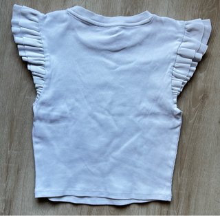 Camiseta Zara sin mangas volantes mujer Talla S