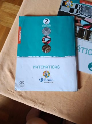 Matemáticas, 2 ESO, Proyecto 5 etapas 3 volúmenes.