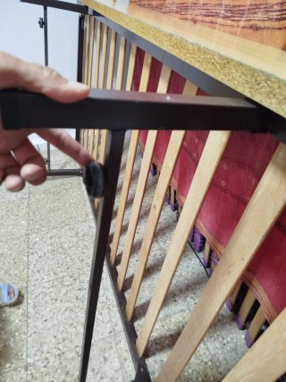 Cama doble nicho madera 90x190 cm