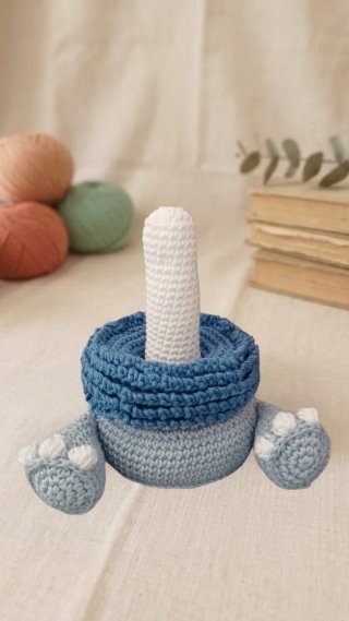Torre didáctica amigurumi