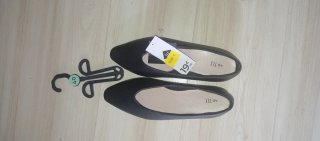 Manoletinas negras talla 40