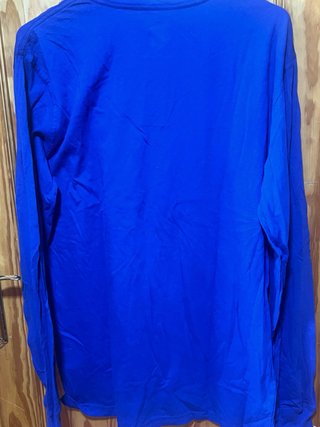 Camiseta NY Giants Manga Larga Azul