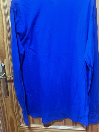 Camiseta NY Giants Manga Larga Azul