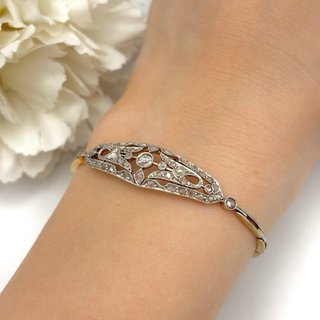 Pulsera de oro 18kt y diamantes