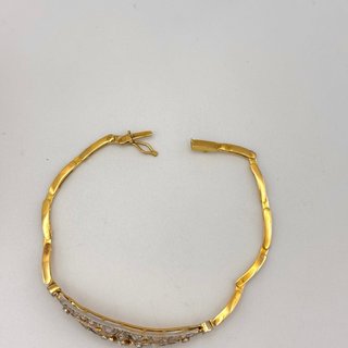 Pulsera de oro 18kt y diamantes