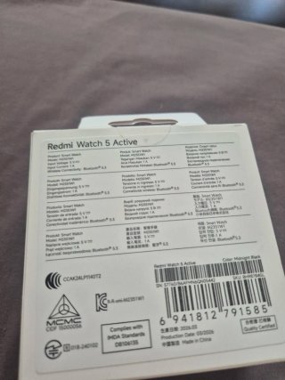 Xiaomi Redmi Watch 5 Active Negro