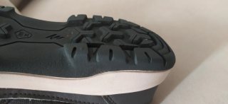 Zapatillas montaña chica Quechua azul/gris