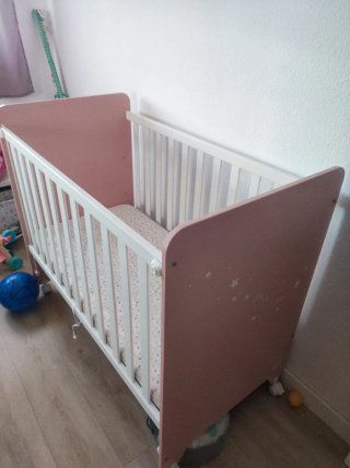 Colchón cuna de espuma como nuevo