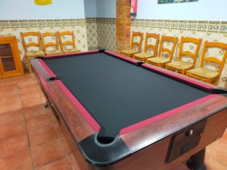 Mantenimiento y tapizado de billares