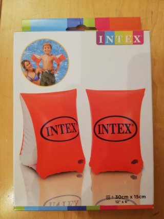 Manguitos Intex Naranja