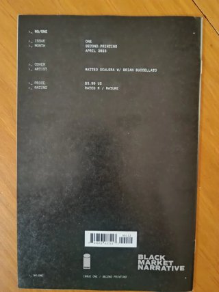 NO/ONE #1 (2nd Print)(2023)