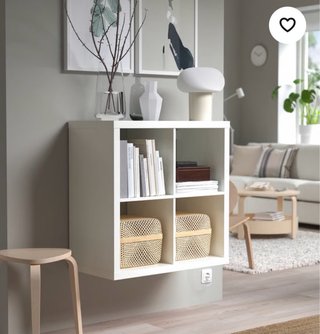 Estantería Kallax IKEA Blanca 77x77