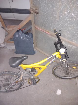 Bicicleta infantil amarilla Explorer