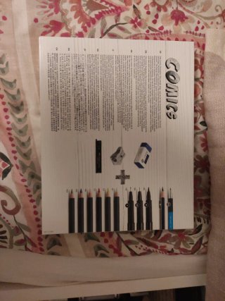 Estuche para dibujar e ilustrar comics