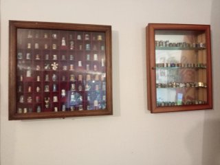 Collezione di ditali circa 800