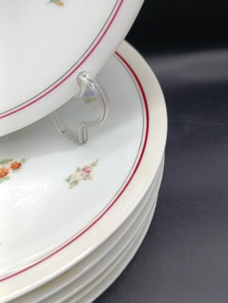 Set platos porcelana francesa UML