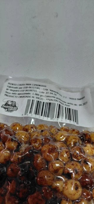 Partículas para carpfishing
