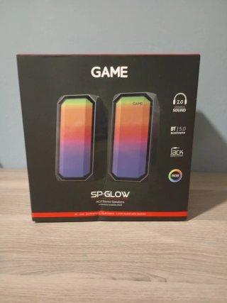 Altavoces GAME SP-GLOW RGB Bluetooth.