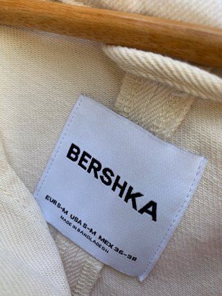 Chaqueta vaquera beige