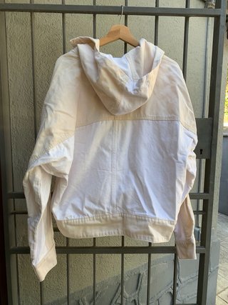Chaqueta vaquera beige