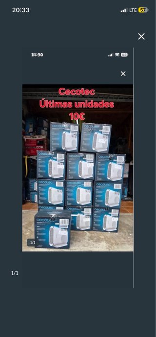 3 Calefactores Cecotec