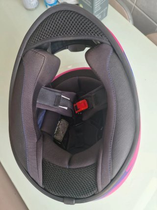 Casco de moto rosa AXXIS Talla: M (M57-58)