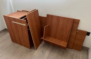 Escritorio de madera