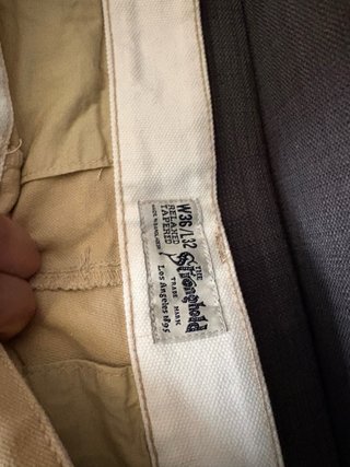Pantalón crema hombre Primark